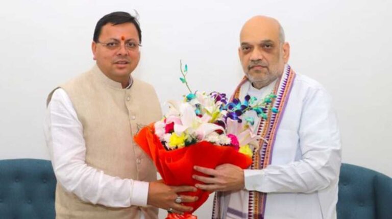 Uttarakhand-News-CM-Dhami-met-Home-Minister-Amit-Shah-1